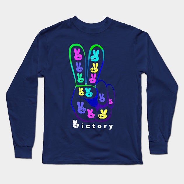 Victory Long Sleeve T-Shirt by Binovska